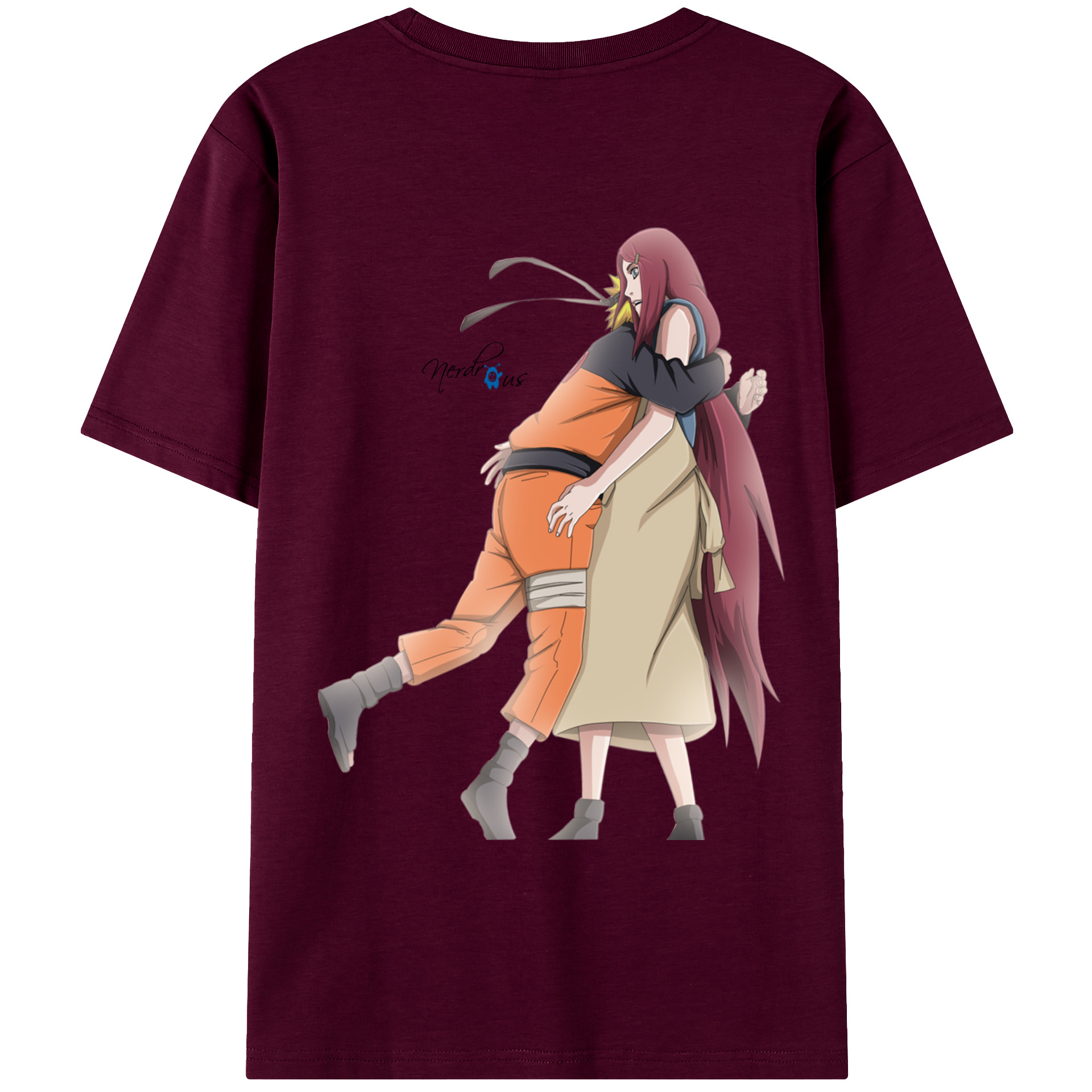 （画像用） NARUTO -ナルト- うずまき ナルト Uzumaki Naruto レディース半袖Tシャツ(バックプリント)